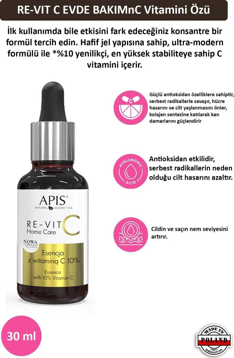 RE-VIT C EVDE BAKIM C Vitamini Özü YENİ FORMÜL - 30 ml