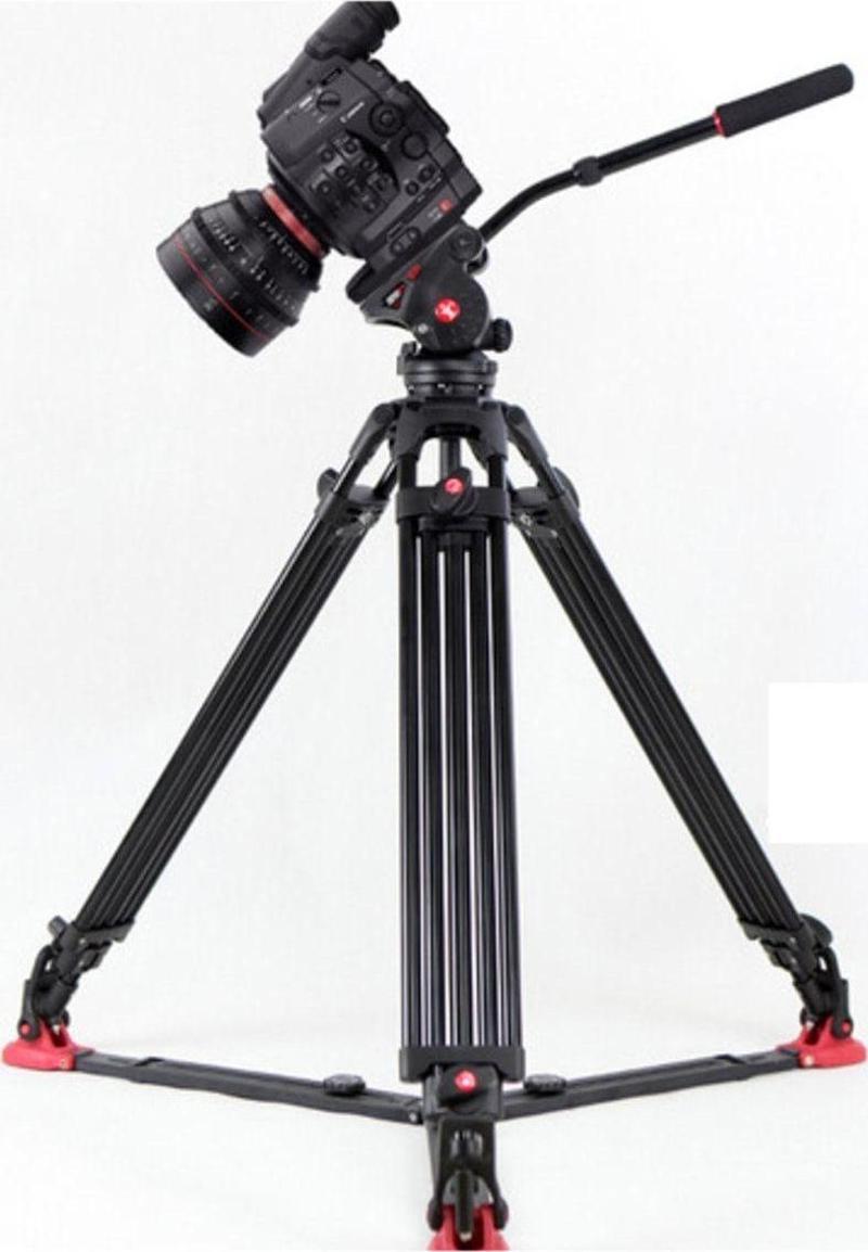 Jy8071D Professional Tripod & Spreader Video Tripod