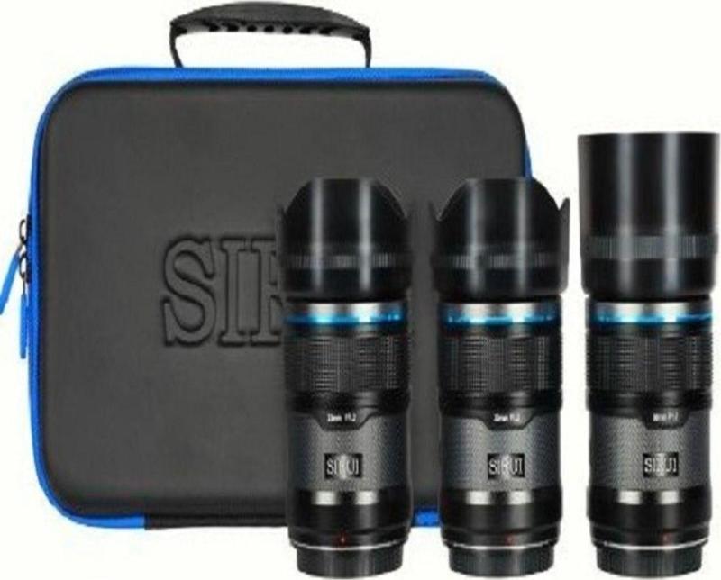 Sniper 23Mm, 33Mm & 56Mm F1.2 Apsc Auto-Focus Lens Kit X Mount, Black