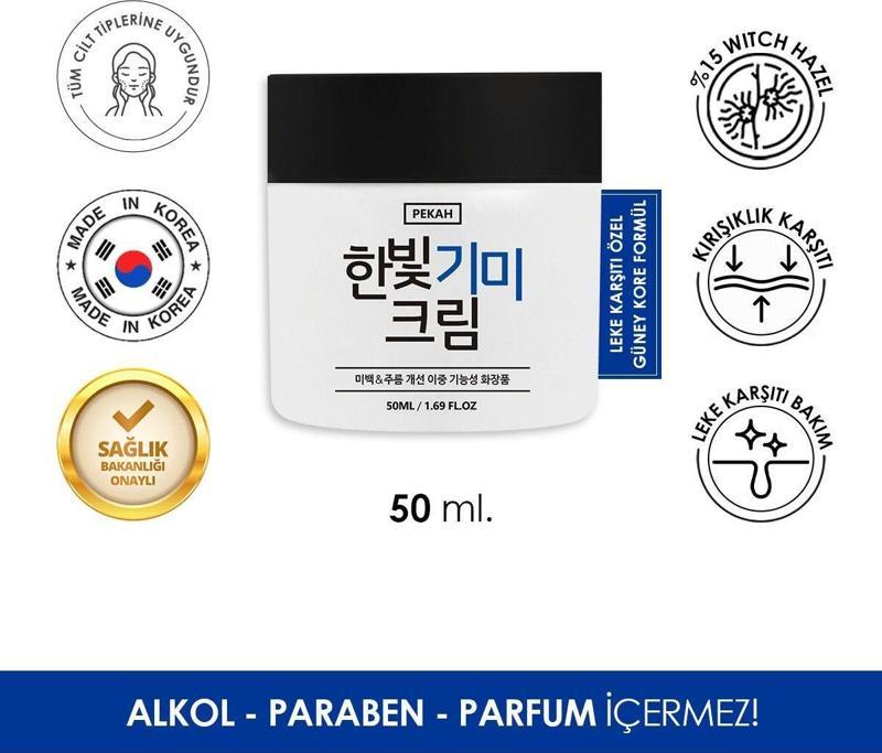 Leke Karşıtı & Cilt Tonu Eşitleyen Aydınlatıcı Hanbit Melasma Krem 50Ml