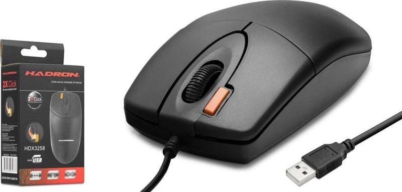 Hdx3258 Mouse Kablolu Usb Çift Clıck 800 Dpı 1.4M