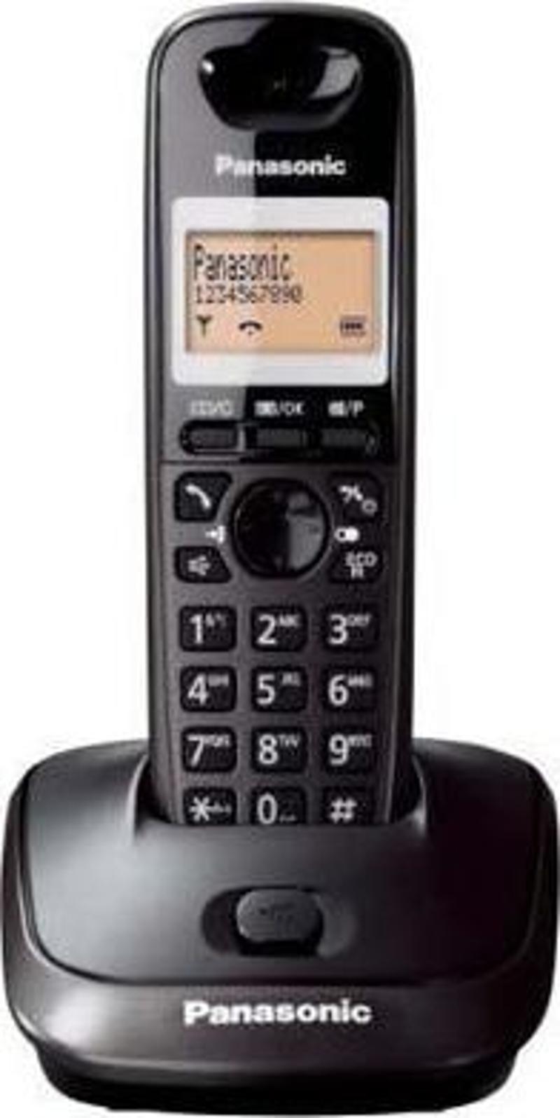 KX-TG2511 Siyah Telsiz Dect Telefon 50 Rehber Handsfree