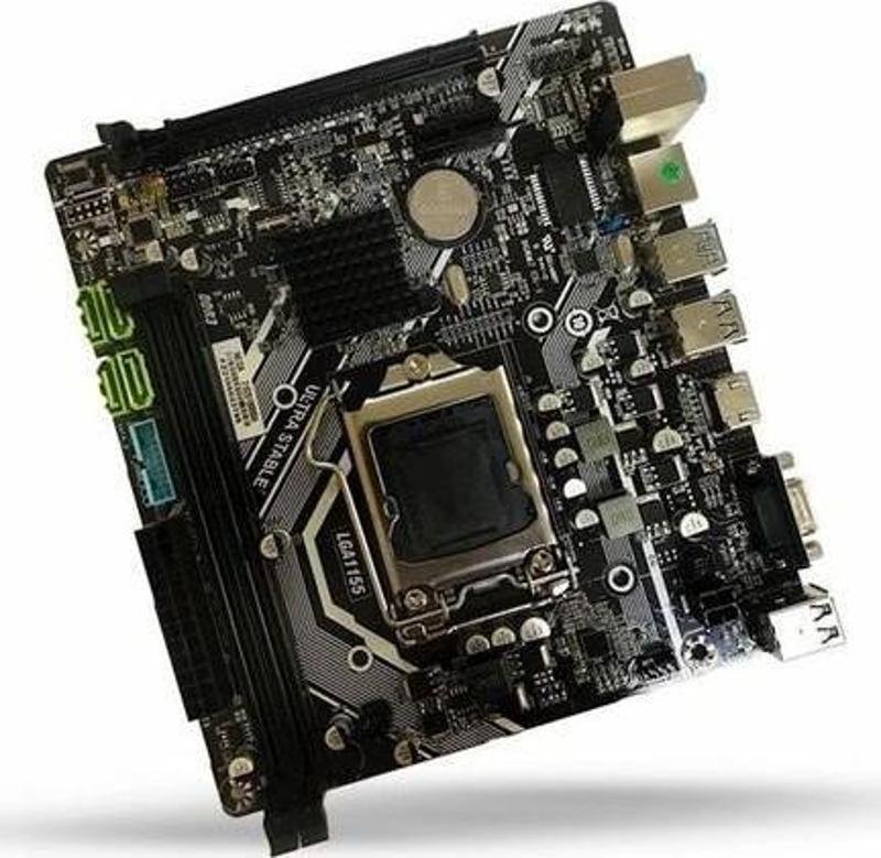 H61DA1 H61 S+V+L Hdmı M.2 SSD DDR3 MATX 1155p Anakart