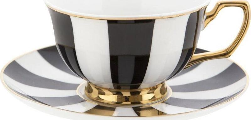 Teacup Ebony Stripes