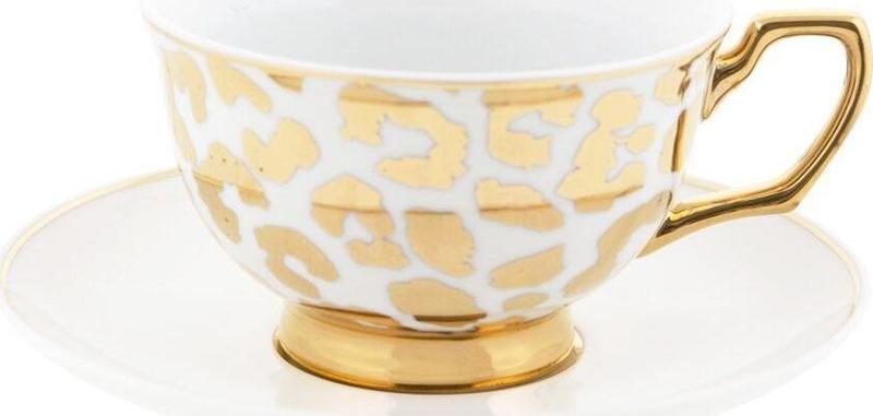 Teacup Louis Leopard Gold