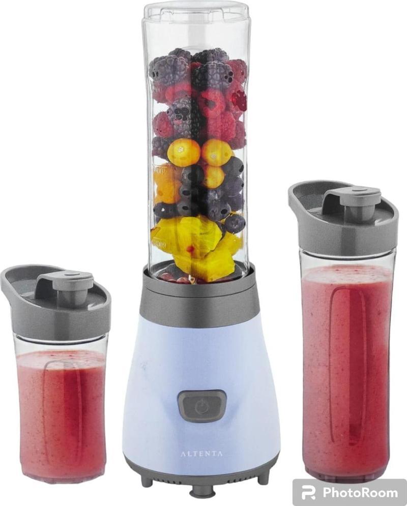 Altenta Personel Blender Smoothie Mavi