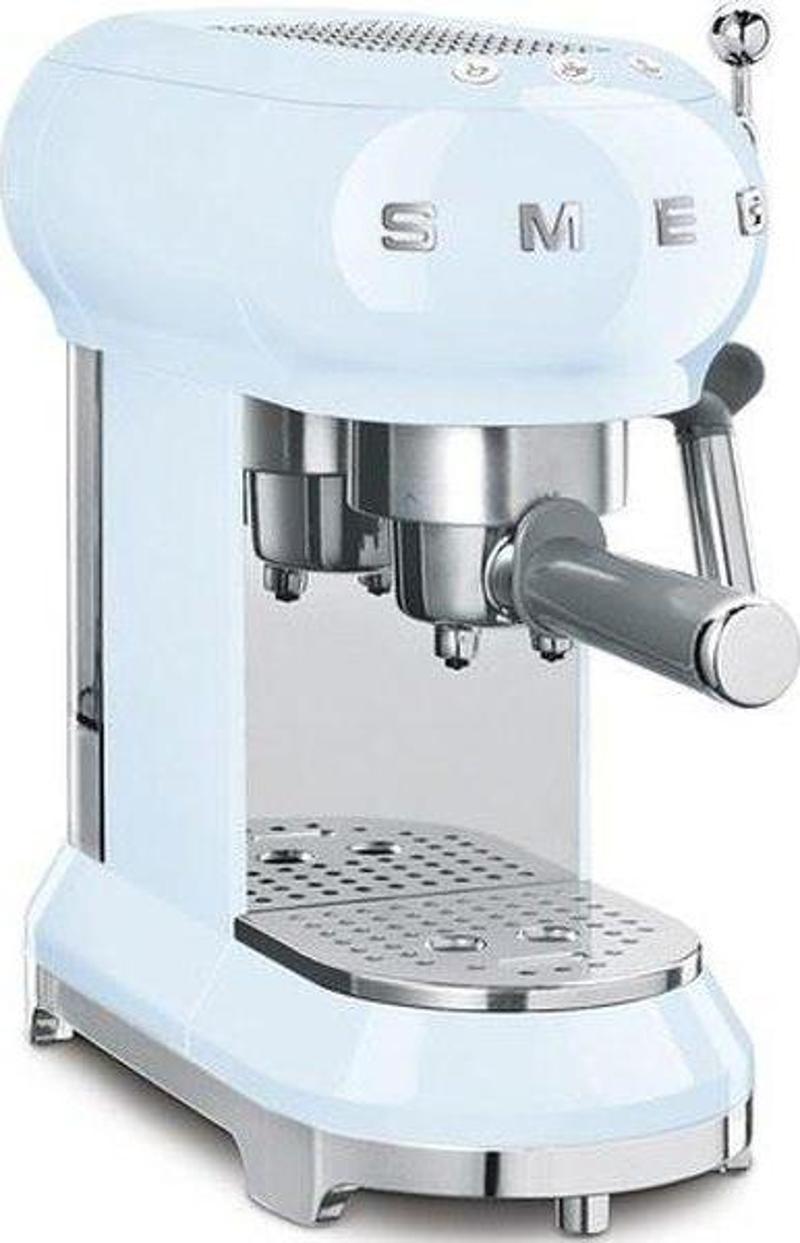 ECF01PBEU Retro Mavi Espresso Makinesi