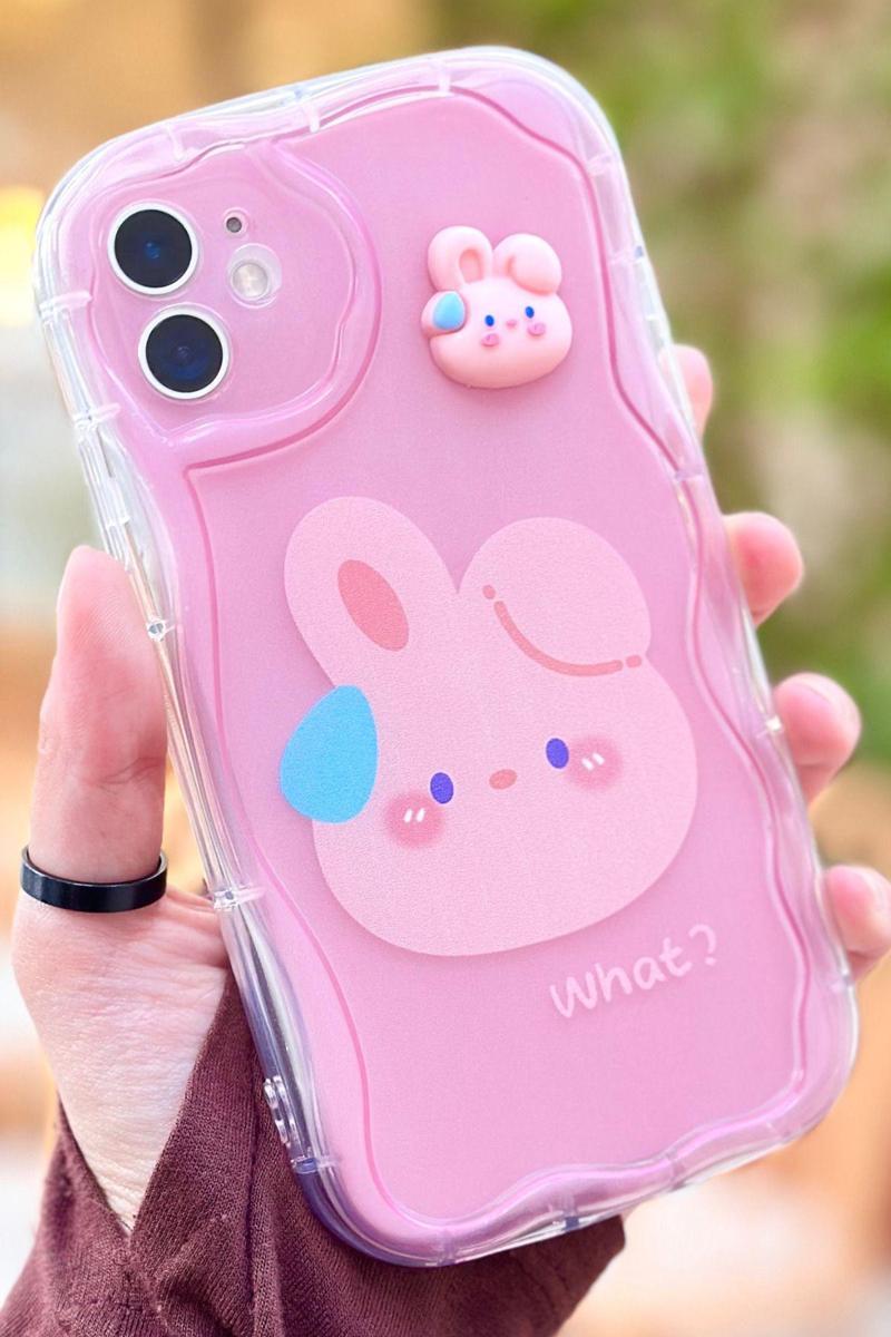 iPhone 11 Sevimli Kurbağa Desenli Kamera Korumalı Tatlı Şirin Cuddly Kılıf