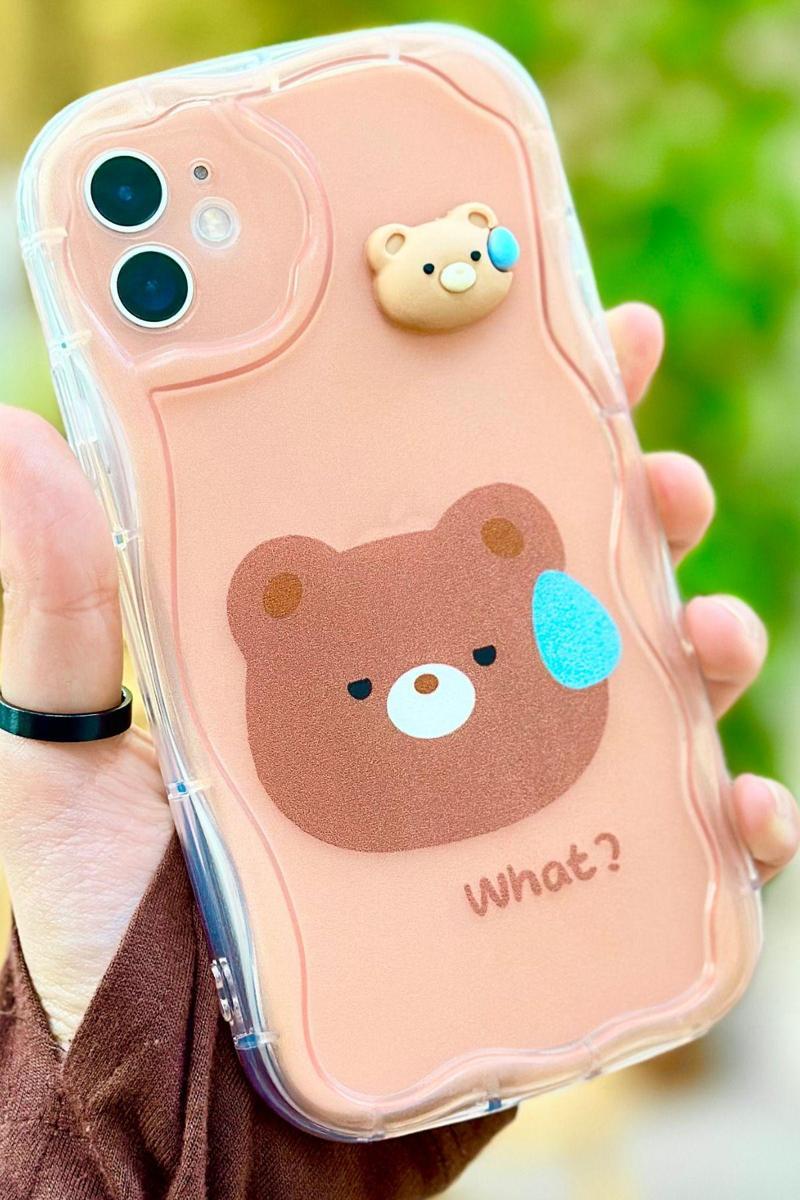 iPhone 11 Sevimli Kurbağa Desenli Kamera Korumalı Tatlı Şirin Cuddly Kılıf