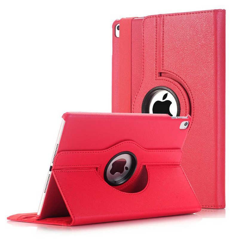 KZY İletişim Apple iPad 4 Dönebilen Stantlı Tablet Kılıfı - Kırmızı