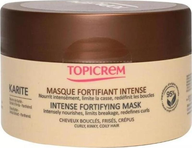 Karite Intense Fortifying Mask Kıvırcık, Kuru, Kırılgan Ve Pürüzlü Saçlar İçin Saç Maskesi 250ml