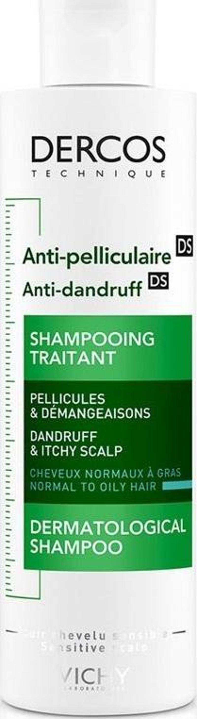 Dercos Anti Dandruff Kepek Karşıtı Şampuan 200 ml - Normal ve Yağlı Saçlar