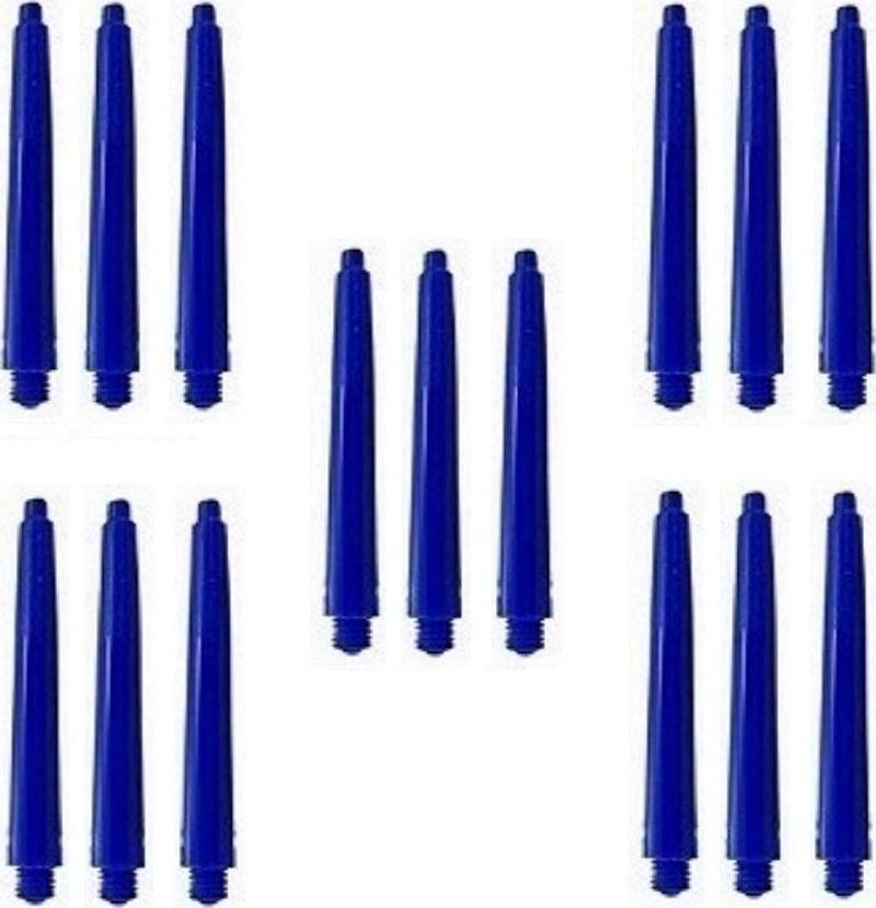 5 Set (15 Adet) 41Mm Nylon Dart Şaft-Shaft. Mavi