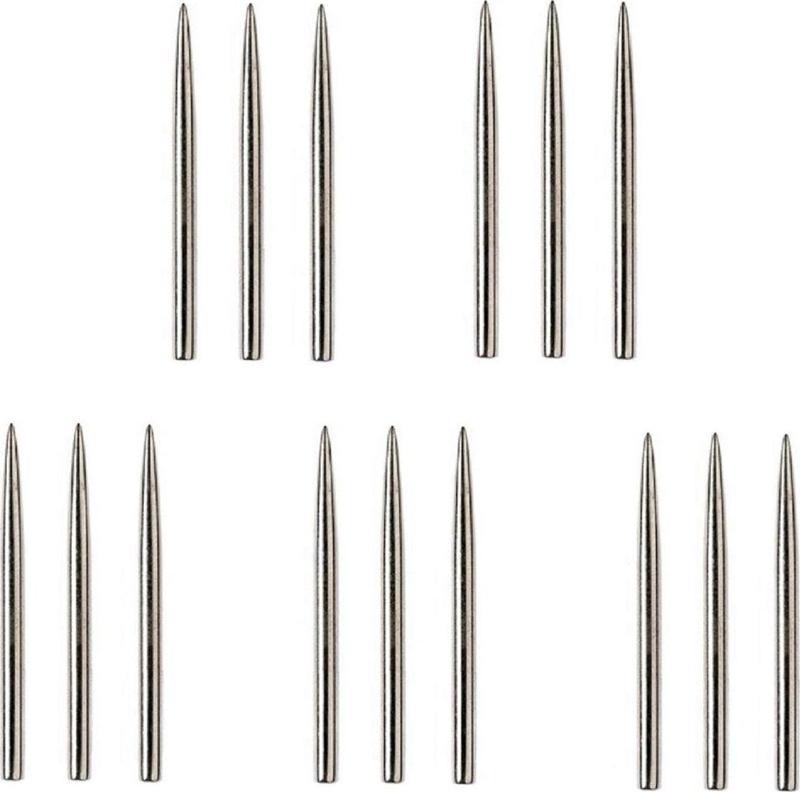 5 Set (15 Adet) Çelik Dart Oku Ucu. Steel Dart Tip.