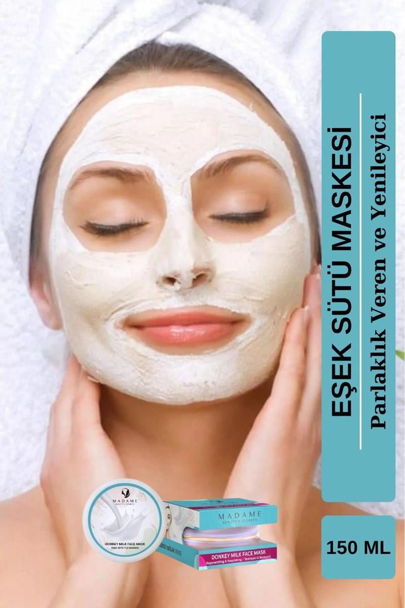 Parlaklık Veren Ve Yenileyici Eşek Sütü Yüz Maskesi 150 Ml