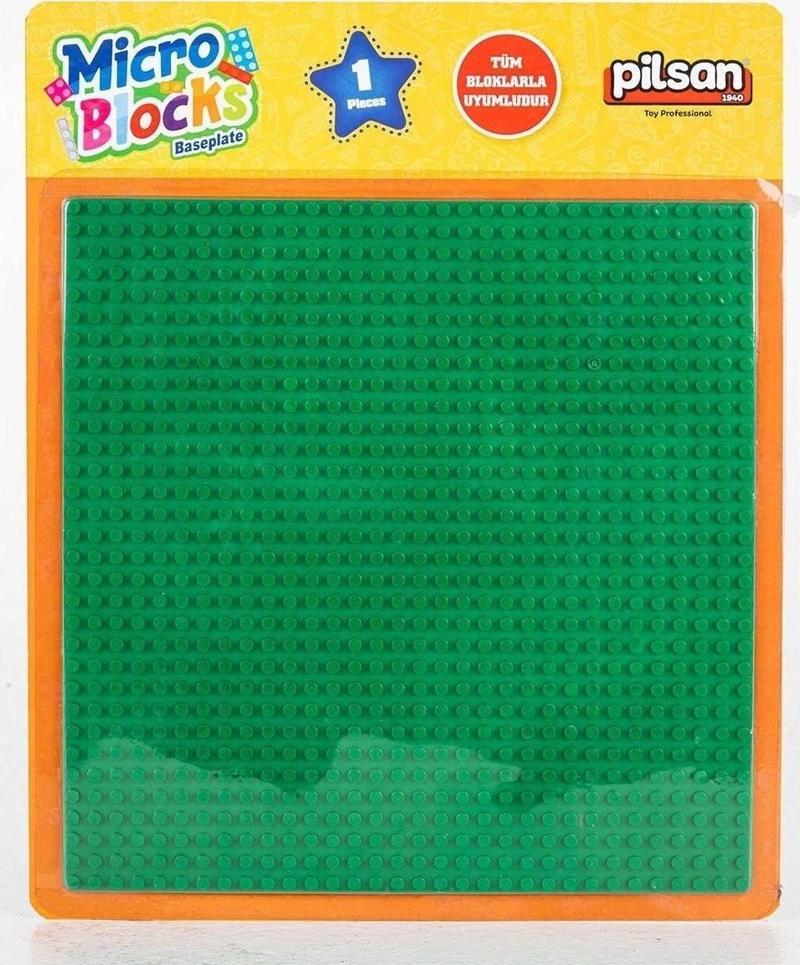03 627 Pilsan Micro Blok Oyun Tablası Yeşil