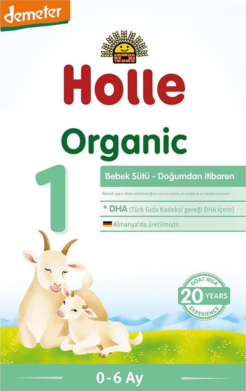 Organik 1 Keçi Sütü Bebek Formülü 400 gr