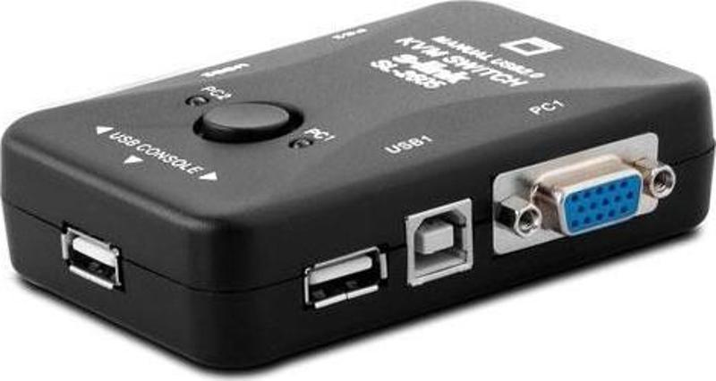 SL-2605 Usb Manuel 2Port Kwm Switch