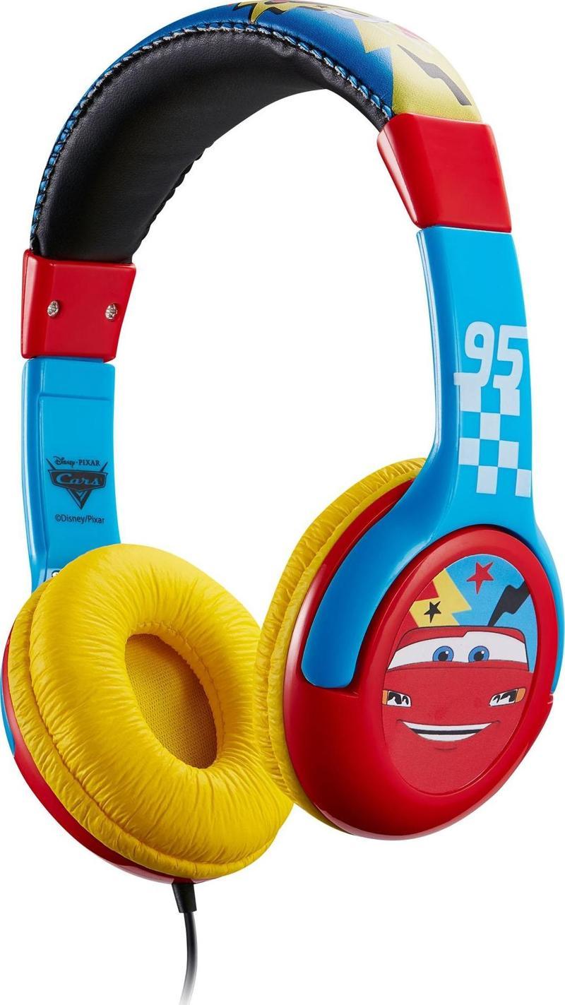 Pixar Cars Arabalar 2 Lisanslı Kulak Üstü Çocuk Kulaklığı-DY-10901-CR2
