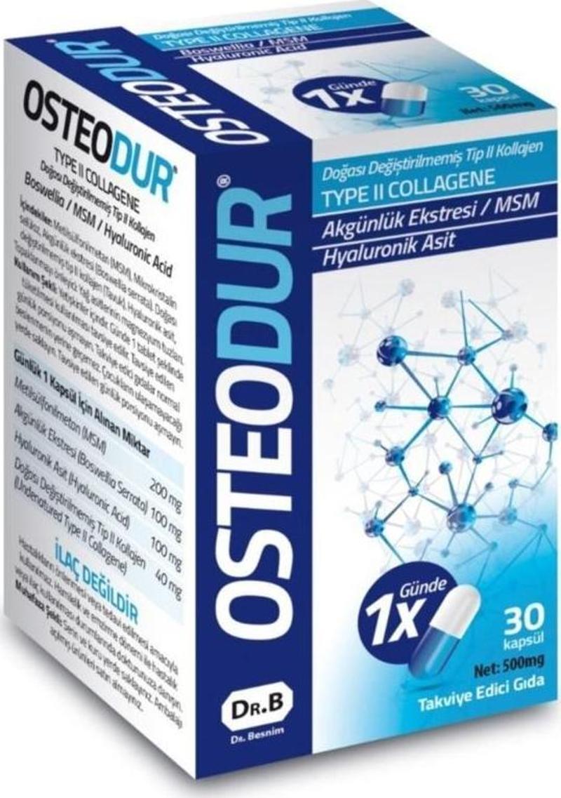 Osteodur Hyorilonic Asit Glucosamine 30 Kapsül