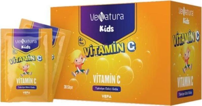 Kids Vitamin C Takviye Edici Gıda 30Saşe