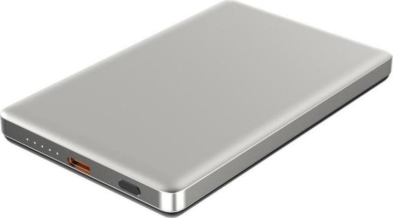 Magslim 5s Magsafe Manyetik Kablosuz 5000MAH Powerbank Taşınabilir Şarj Cihazı