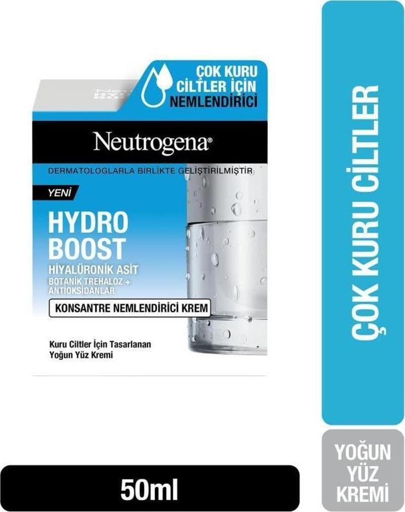 Hydro Boost Konsantre Nemlendirici Krem 50 ml Yoğun Yüz Kremi