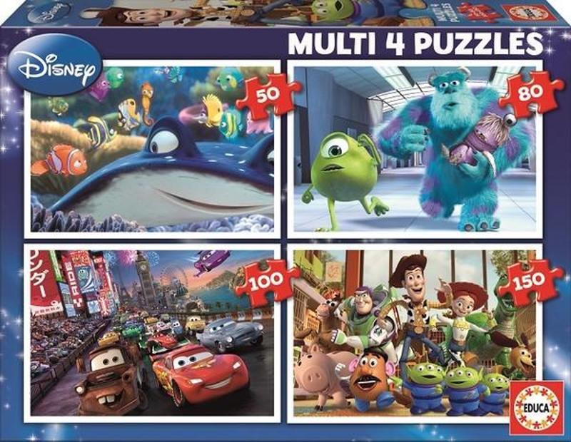 Educa Educa Disney Pixar Nemo Monsters Cars Toy Story Puzzle Seti IR9899