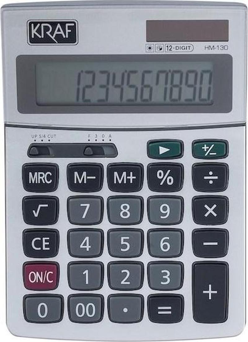 HESAP MAKINESI MASAÜSTÜ 12 HANE HM-130