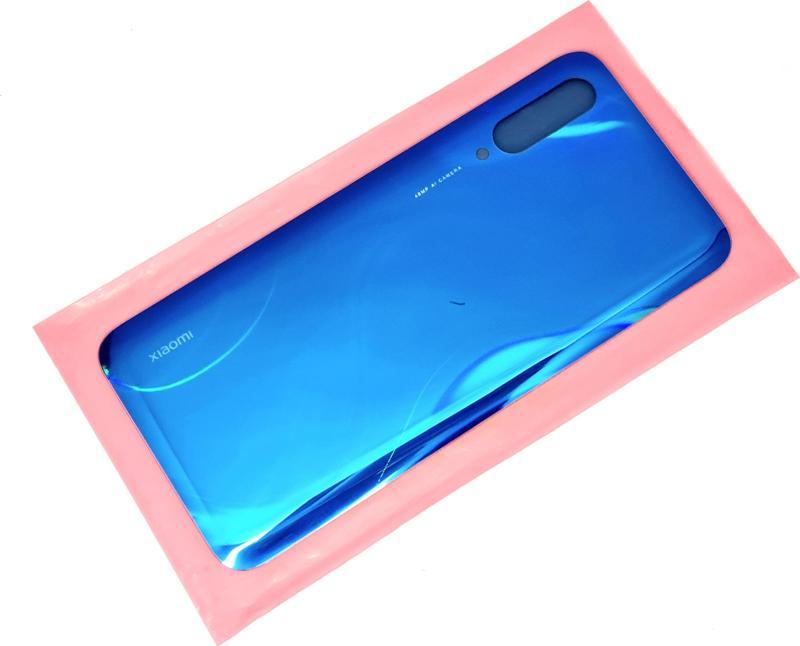 Xiaomi Mi 9 LİTE Arka Kapak Batarya Pil Kapağı (CAM) MAVİ