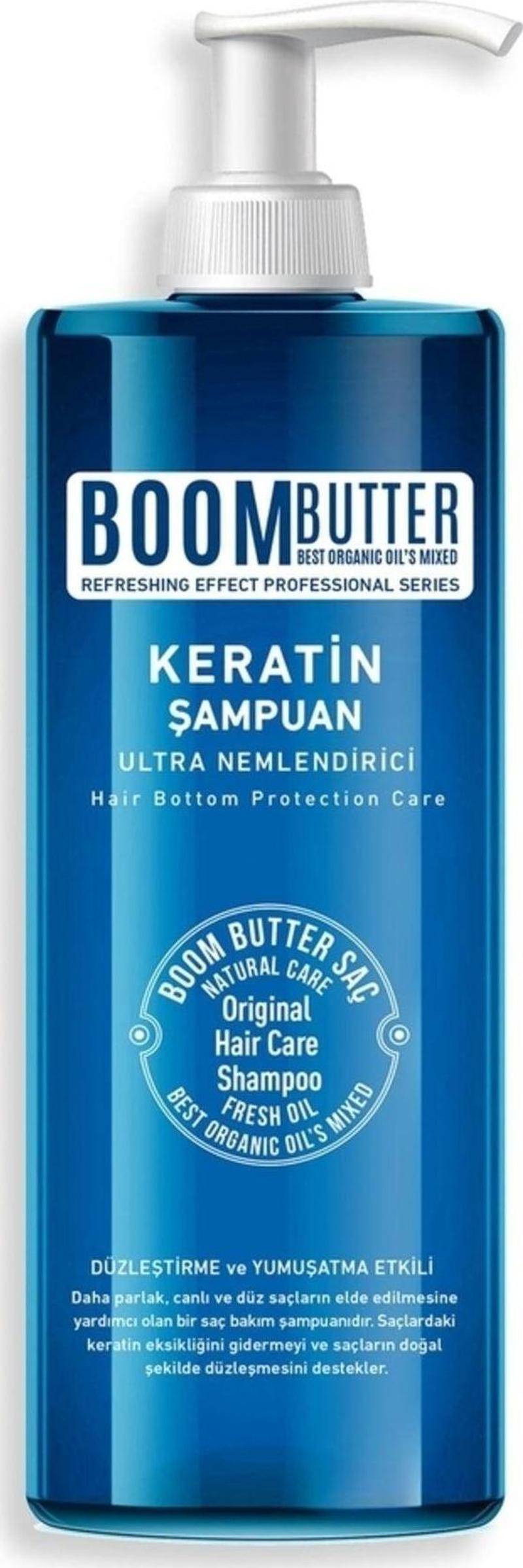 Boom Butter Şampuan 400 Ml Güçlü Onarıcı Keratin