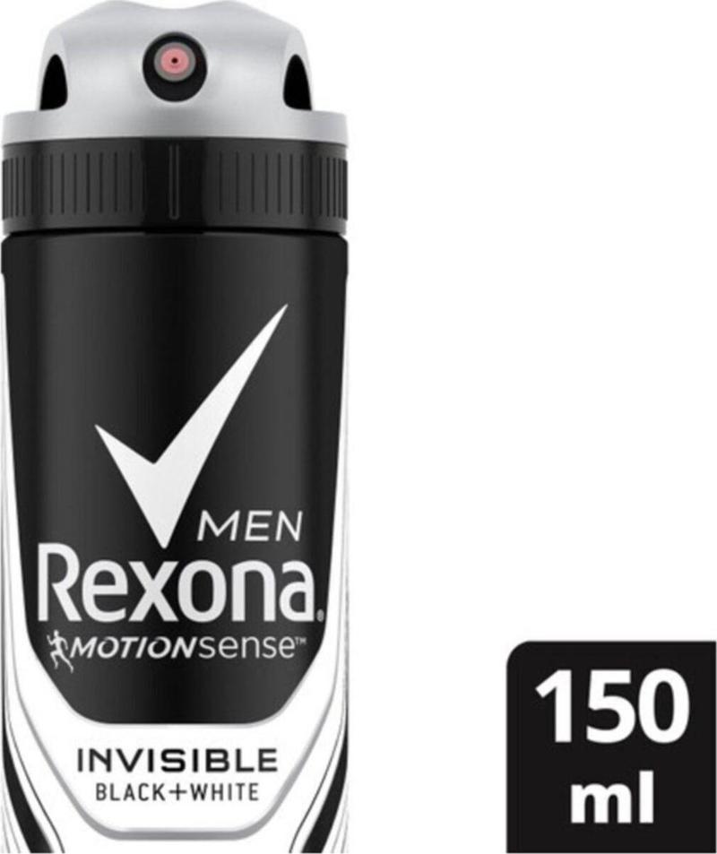Men Invisible Black Aerosol 150Ml