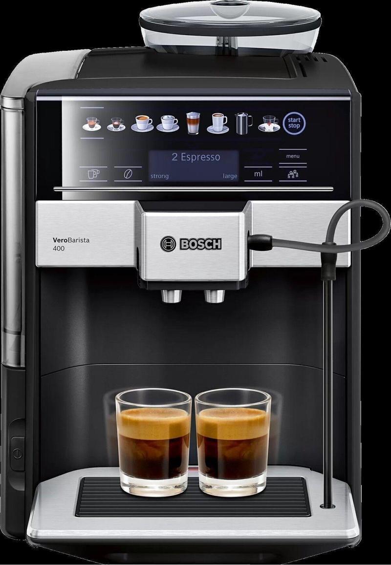 Tıs65429Rw Tam Otomatik Kahve Makinesi Vero Barista 400 Metalik Safir Siyahı