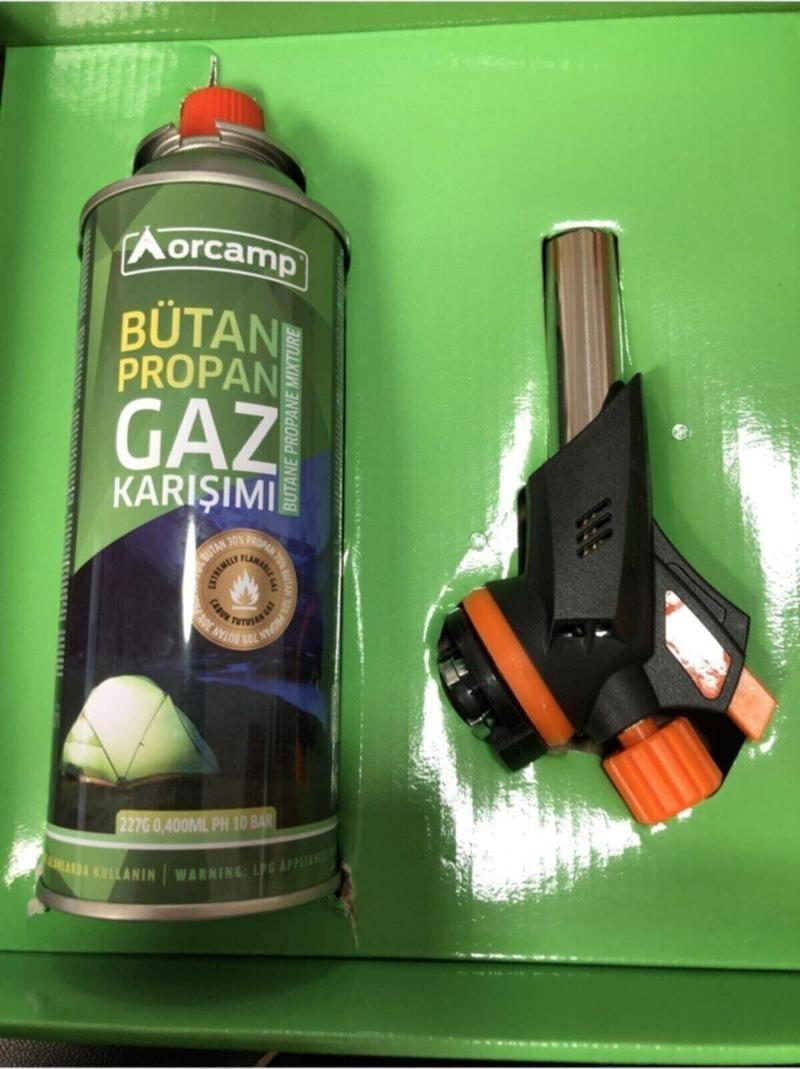Turbo Torch Pürmüz Çakmak Set