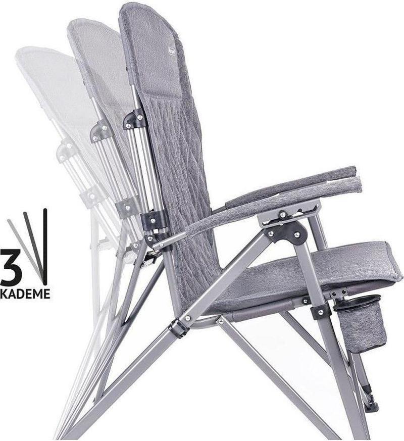 Trono 3 Kademeli Kamp Sandalyesi