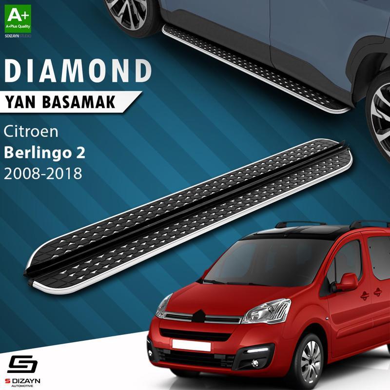 Citroen Berlingo 2 Diamond Krom Yan Basamak 193 Cm 2008-2018