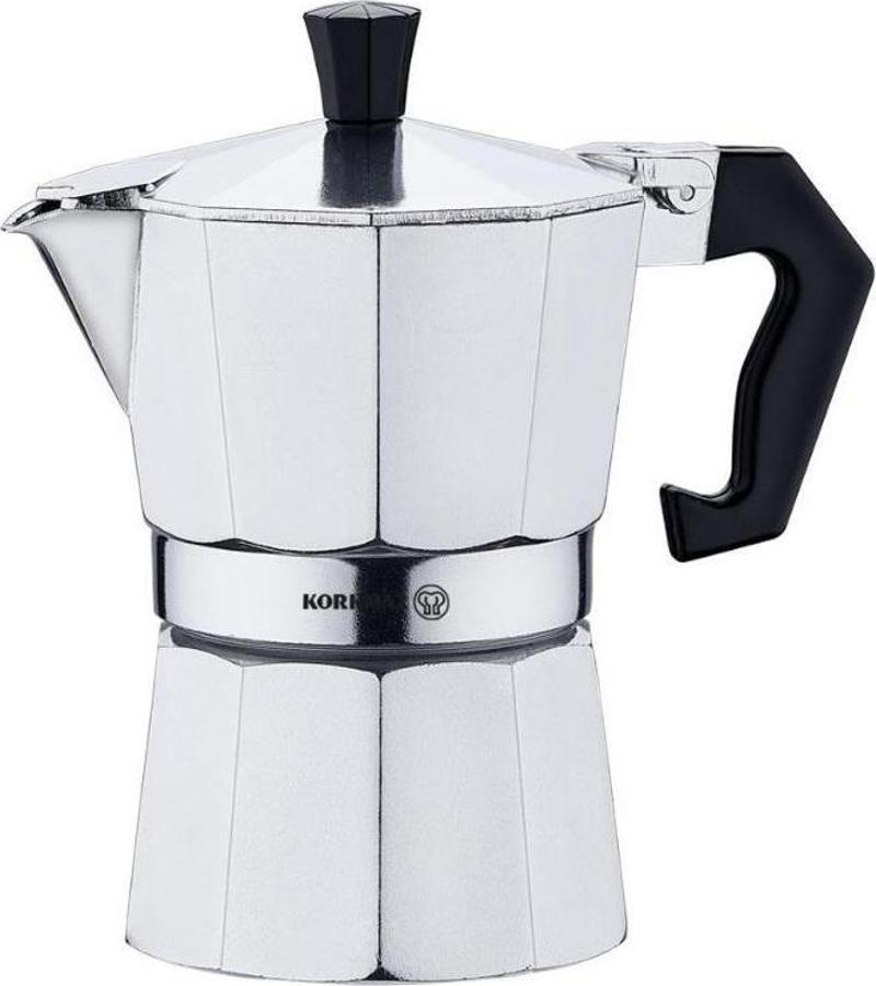 Dayanıklı Etna 6 Fincan Moka Pot Çelik 300 ml A5570-1