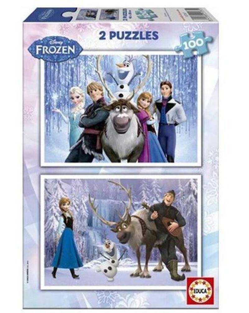 Educa Educa 15767 Frozen İkili 100'er Parça Puzzle
