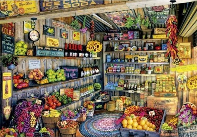 17128 Grocery Shop 2000 Parça Puzzle