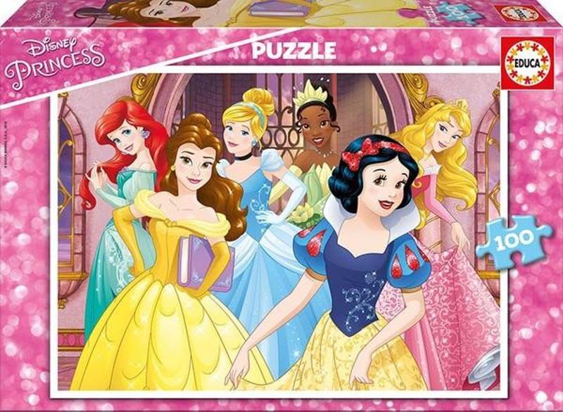 Educa Educa W17167 Princess 100 Parça Puzzle
