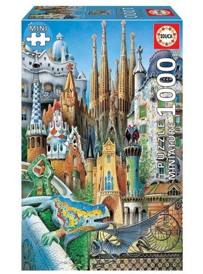 Educa Educa 11874 Collage Gaudi Miniature 1000 Parça Puzzle
