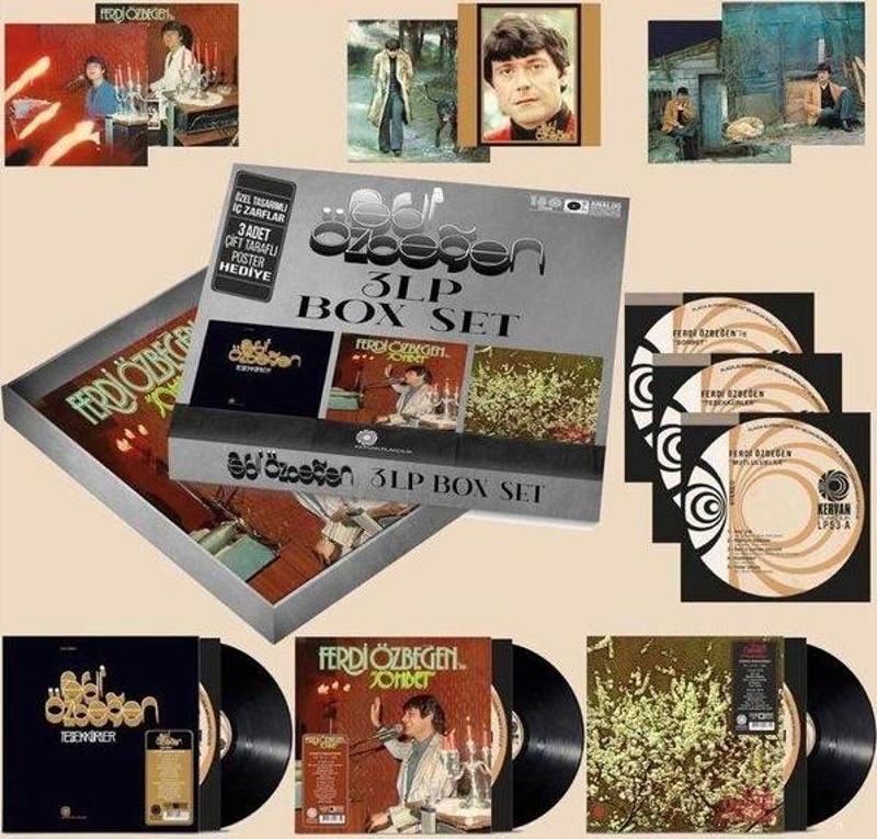 Özel Kutulu 3 LP Box Set (Teşekkürler-Sohbet-Mutluluklar) Plak