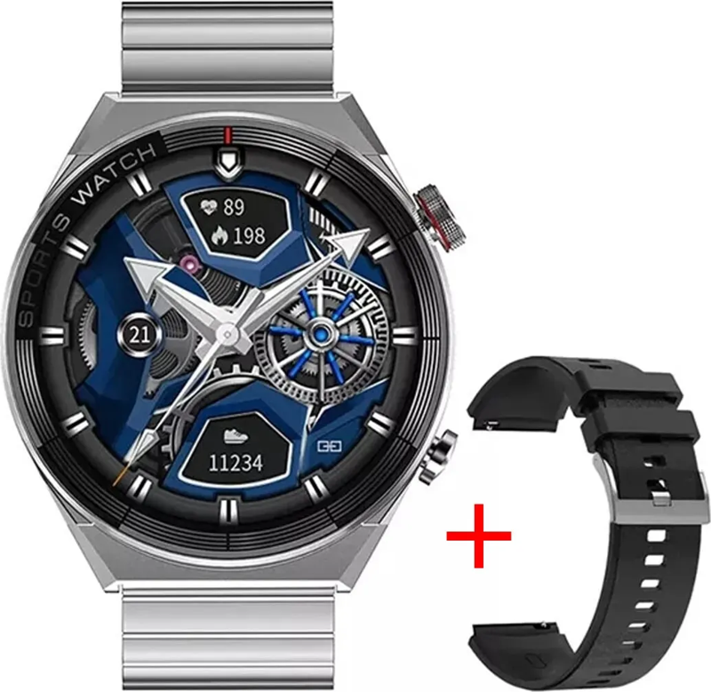 HUAWEİ Mate 30 RS Porsche Design Uyumlu Tam Dokunmatik Full Hd Bt Çağrı Destekli Akıllı Saat