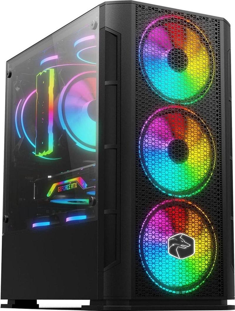 Esc X60 I5-3470 8Gb 256Gb Ssd+1Tb Hdd Rx550 4Gb Oyuncu Masaüstü Bilgisayar