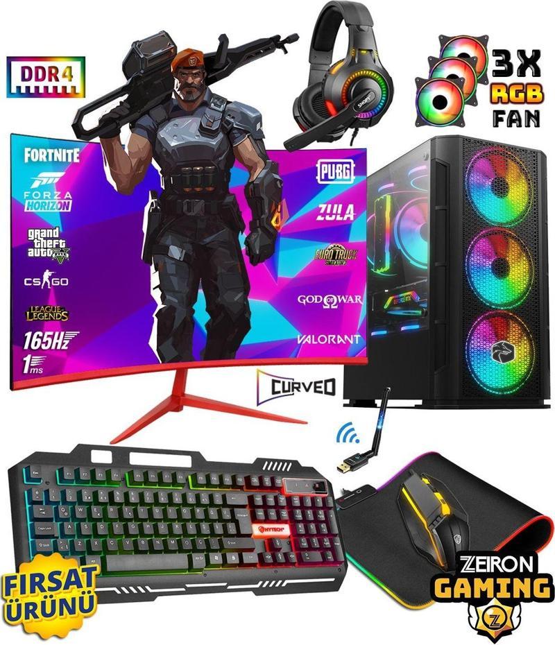 Tsx99 Ryzen 5 3600 32Gb Ddr4 Ram 512Gb Ssd Rx580 8Gb 256Bit 23.8" 165Hz Oyuncu Masaüstü Bilgisayar