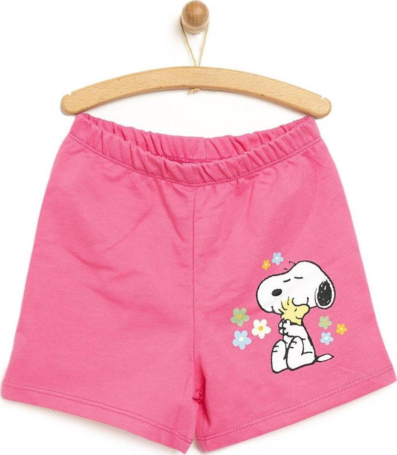 Snoopy Şort Kız Bebek