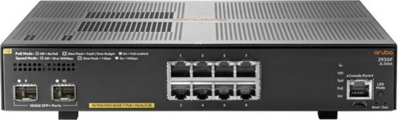 Aruba 2930F 8G PoE+ 2SFP+ Swch