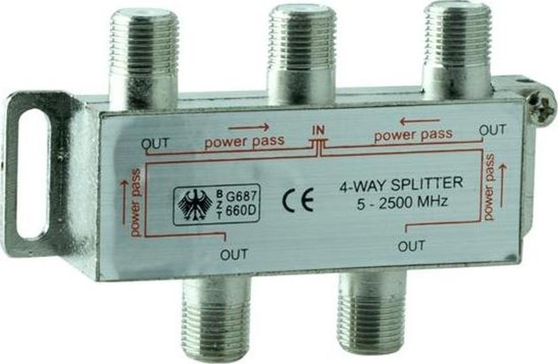 1/4 SPLITTER 5-2500 MHZ MAG (2818)