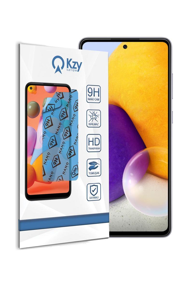 KZY İletişim Samsung Galaxy A72 Nano Ekran Koruyucu Kırılmaz Esnek Cam