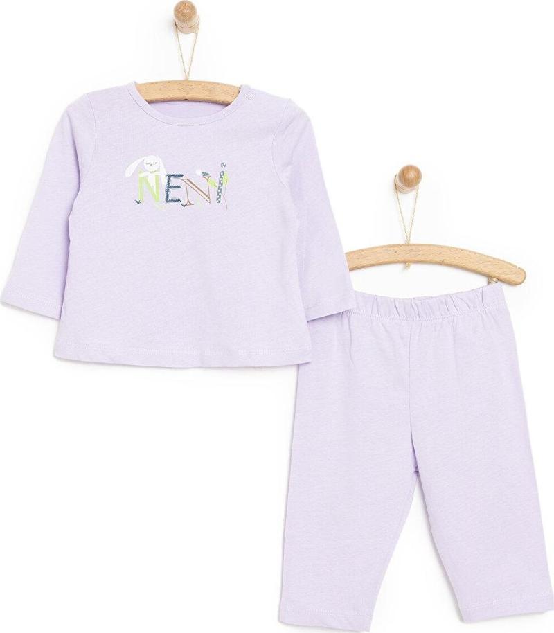 HelloBaby Tavşan Neni Pijama Takımı Kız Bebek